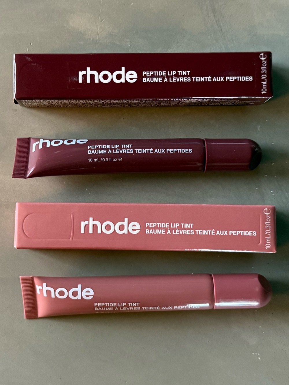 rhode Peptide Lip Tint Duo - PBJ + Toast
